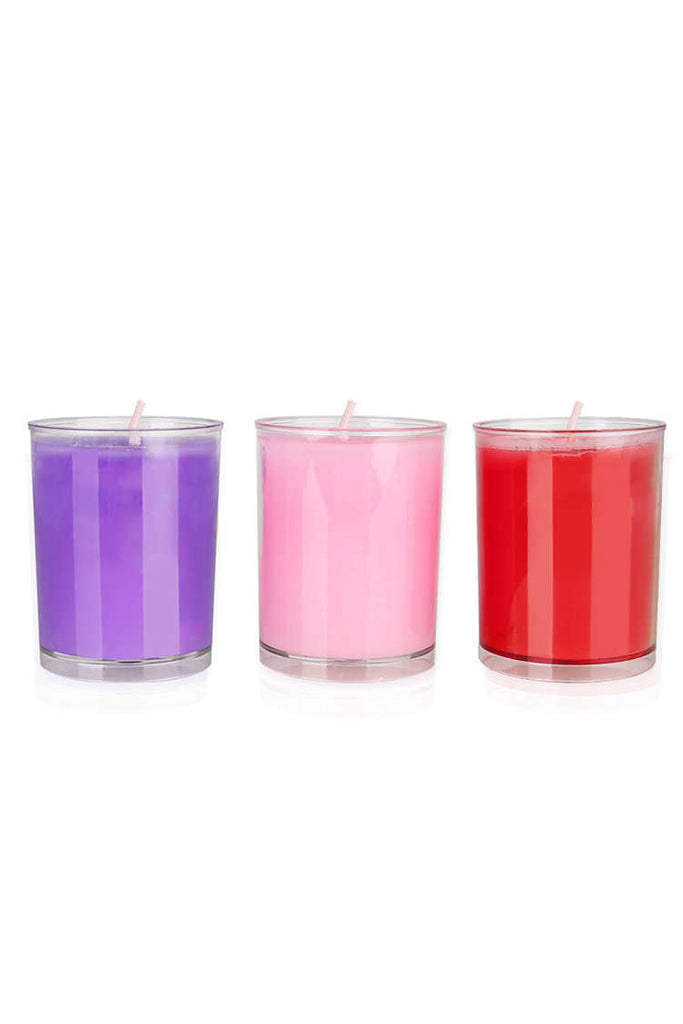 Low Temperature Massage Candle Pack of 3