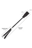 Dual Ends Leather Classic Spanking Riding Crop