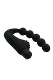 Multi Speed Silicone Beaded Vibrating Anal Plug