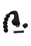 Multi Speed Silicone Beaded Vibrating Anal Plug