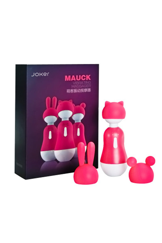 JOKER Pocket Vibrator Wand Massager 3pc Set
