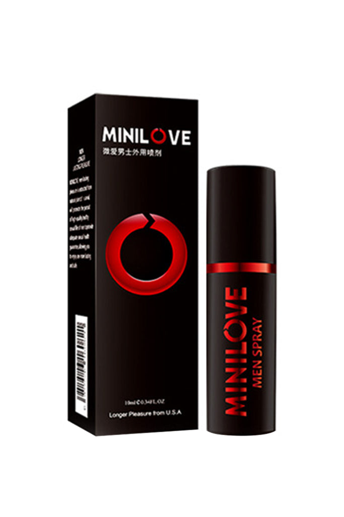 MiniLove Organic Oil Delay Spray for Men Red 10ml
