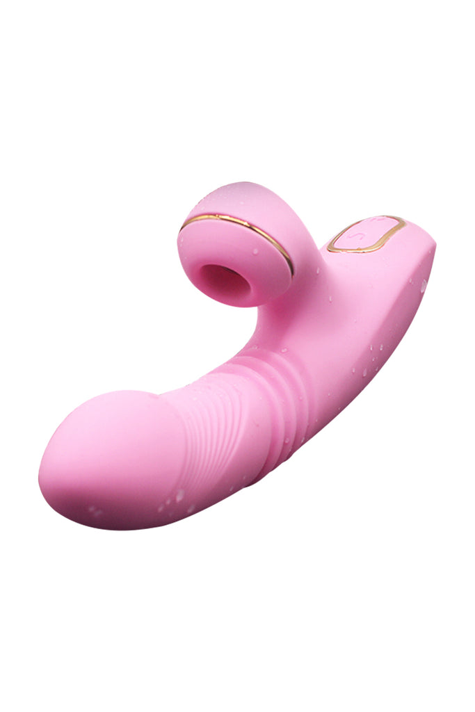 DIBE Luxury Thrusting Rechargeable Rabbit Vibrator Sex Massager