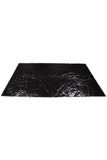 Waterproof PVC Bed Sheet Black