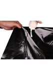 Waterproof PVC Bed Sheet Black