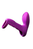 Silicone Rechargeable Clitoral Stimulator Vibrating Cock Ring