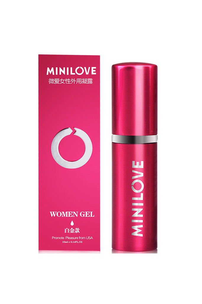 MINILOVE Women Orgasmic Gel Water-Based Natural Promote Pleasure Rose Red 10ml