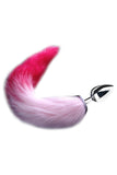 Faux Fox Tail Stainless Steel Anal Plug