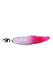 Faux Fox Tail Stainless Steel Anal Plug