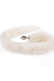 Long Fox Tail Metal Anal Plug