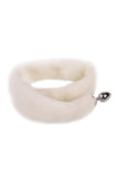 Long Fox Tail Metal Anal Plug