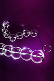 Glass Anal Beads with Easy Retrieval Ring For Novices and Experts