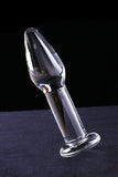 Hypoallergenic Crystal Glass Anal Plug