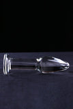 Hypoallergenic Crystal Glass Anal Plug