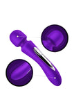 MizzZee Heating Up Rechargeable Double Headed Wand Massager