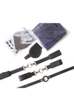 Inflatable Triangle Position Pillow Bundle with Blindfold Mouth Gag Cuffs