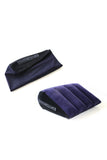 Inflatable Triangle Position Pillow Bundle with Blindfold Mouth Gag Cuffs