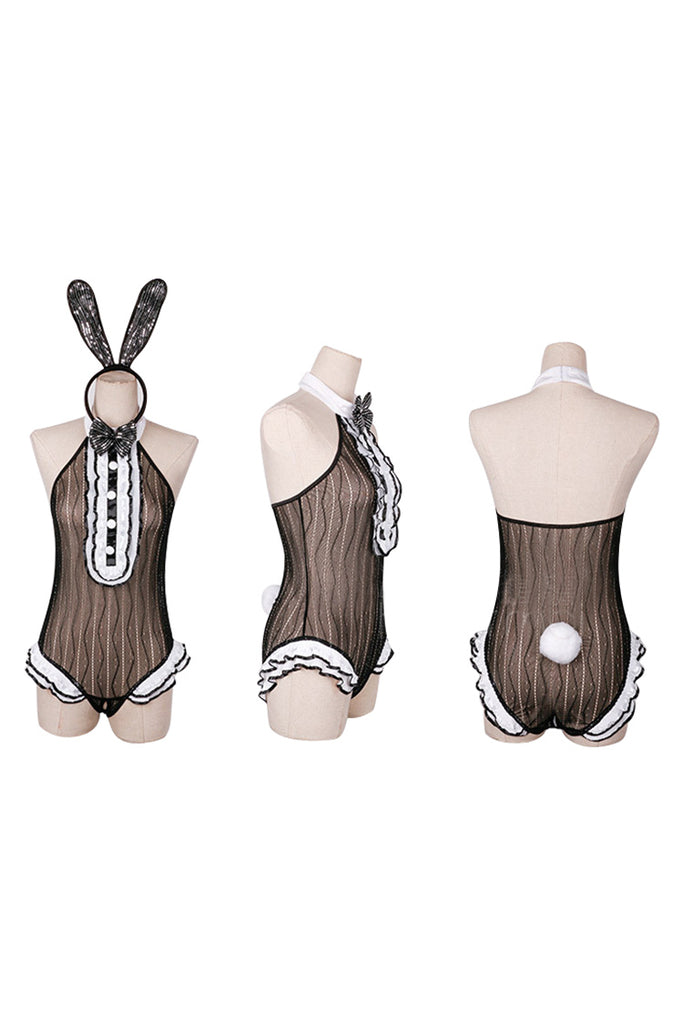 Erotic Sexy Bunny Girl Costume Roleplay Set