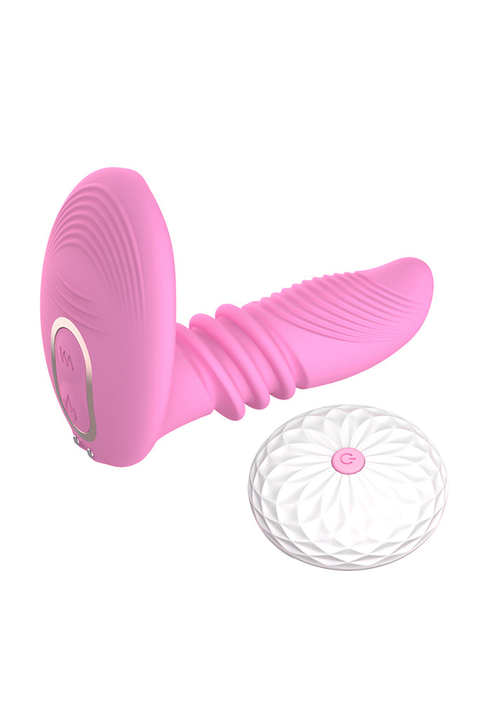DIBE Luxury Rechargeable Remote Strapless Strap-on Dildo Vibrator