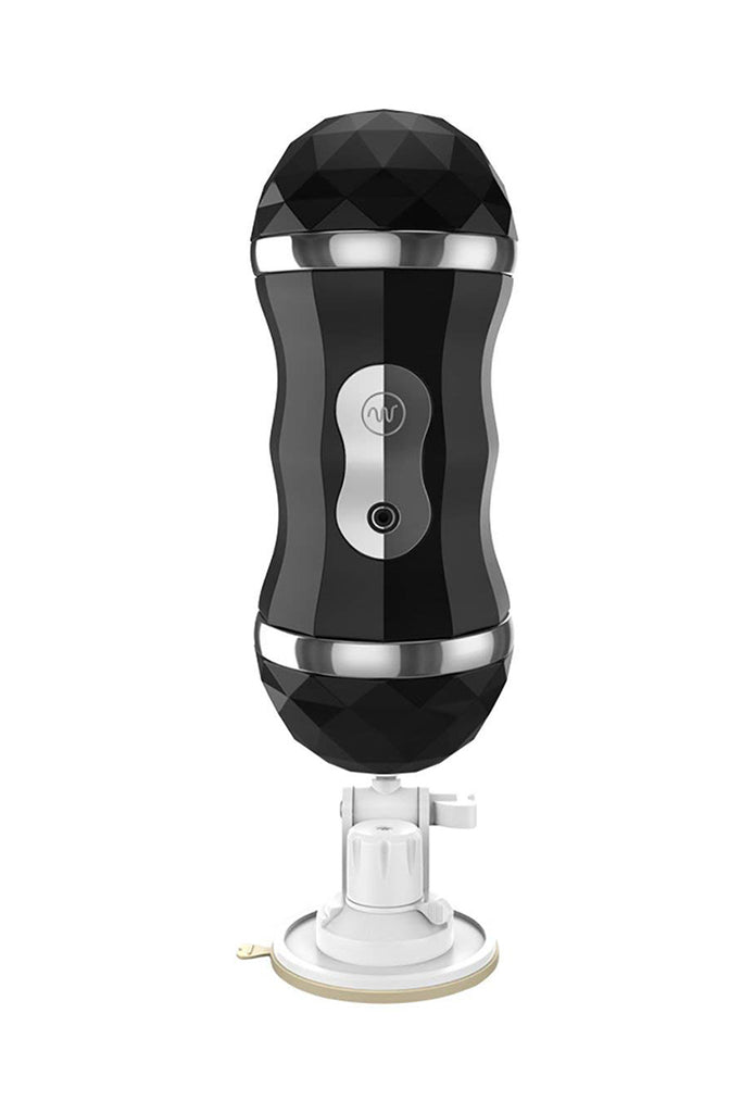 Dual-Ends Rechargeable Realistic Vagina and Mouth Male Masturbator Cup
