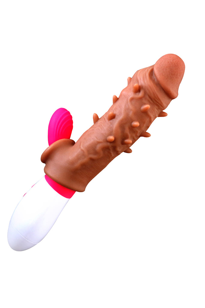 Realistic Penis Extender with Ball Loop