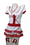 Erotic Lingerie Nurse Dress Roleplay Set
