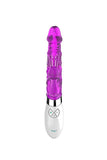 DIBE Rechargeable Rotating G-Spot Rabbit Vibrator Purple Rose Red