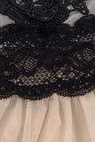V-Neck Lace Babydoll Lingerie and G-String