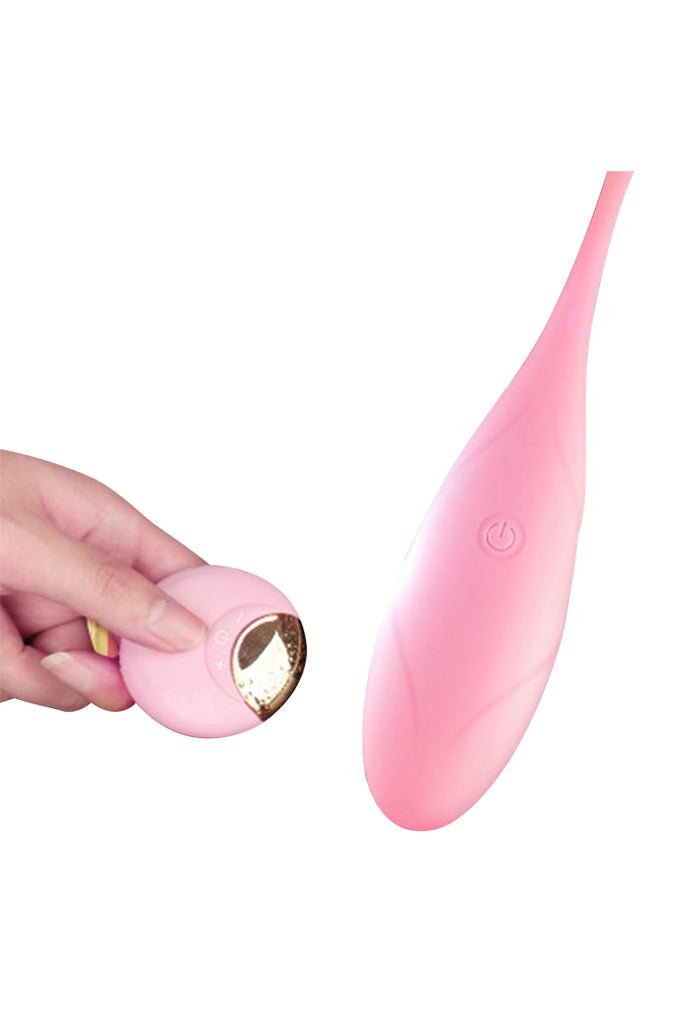 Pink Remote-Control Bullet Vibrator