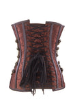 Gothic Steampunk Steel Boned Overbust Corset