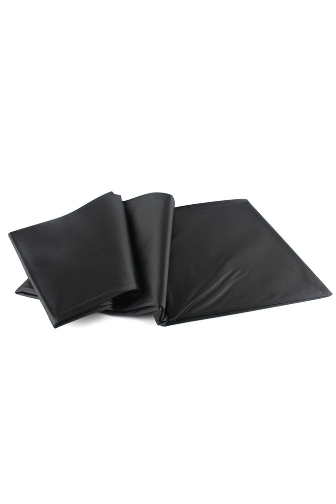 Waterproof Sexual Bed Sheet Black