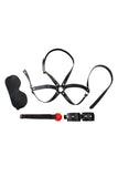Beginner's Leather Bondage Kit 4 Pc Set
