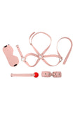 Beginner's Leather Bondage Kit 4 Pc Set