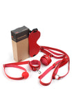 Beginner's Leather Bondage Kit 4 Pc Set