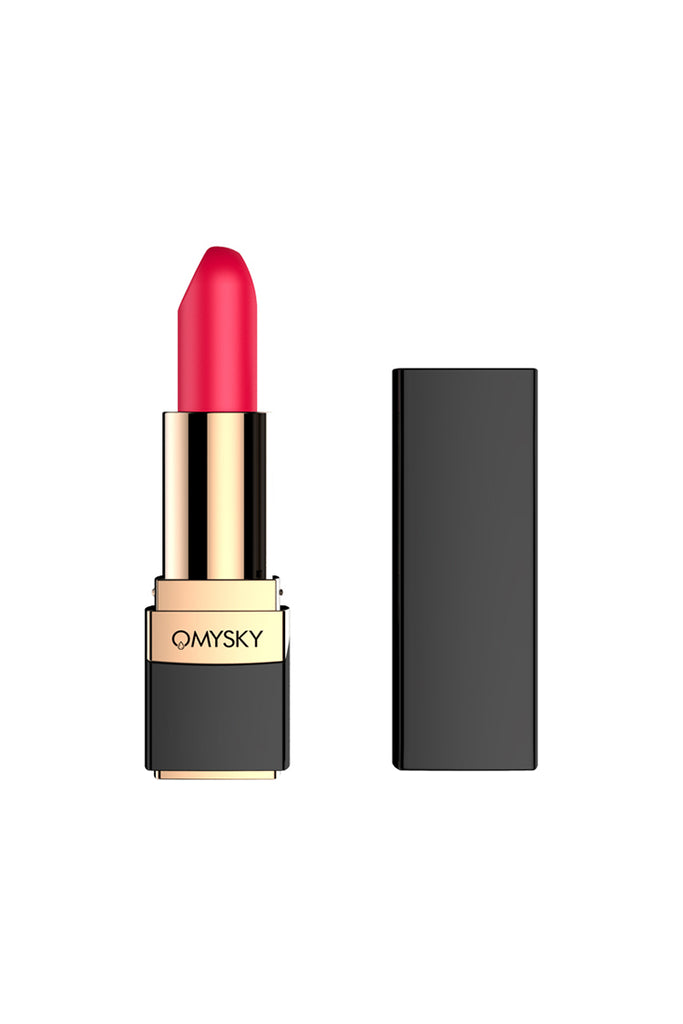 OMYSKY Kiss Me Luxury Discreet Whisper-Quiet Lipstick Vibrator