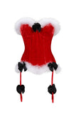 Cute Christmas Corset Bustier