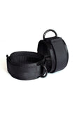 BDSM Nylon Hogtie Restraint with 4 Pc Cuffs