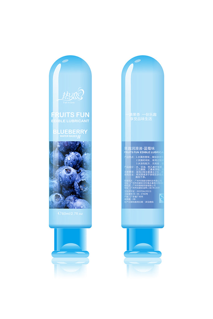 Edible Fruit Flavoured Water-Based Lubricant 5 Styles 2.7oz