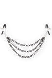Nipple Clamps with Three Metal Chains