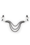 Nipple Clamps with Three Metal Chains