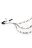 Nipple Clamps with Three Metal Chains