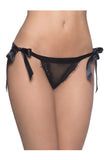 Low Waist Side Bowknot Tied Open-Back Panties