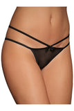 Sexy Sheer Criss Cross Bowknot Panties