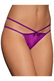 Sexy Sheer Criss Cross Bowknot Panties