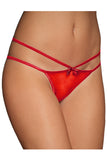 Sexy Sheer Criss Cross Bowknot Panties