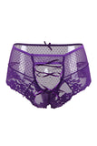 Sexy High Waist Floral Lace Strappy Panties