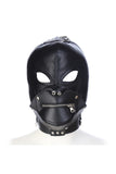 Open Eyes Hood with Zipper Mouth