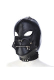 Open Eyes Hood with Zipper Mouth