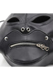 Open Eyes Hood with Zipper Mouth
