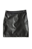 Lace Up Open Buttock Skirt